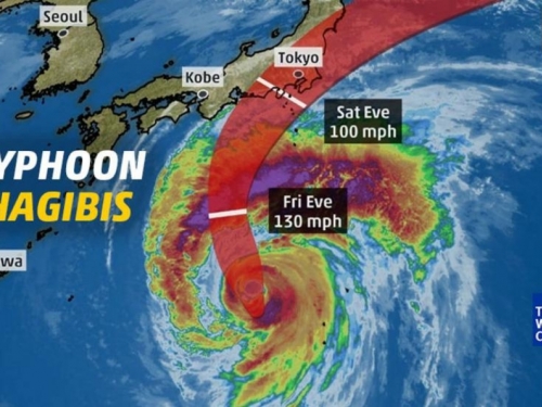 Japanu prijeti Hagibis - najsnažniji tajfun nakon 1958.