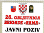 NAJAVA: 26. obljetnica brigade 'Rama'