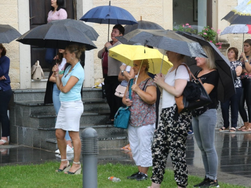 FOTO: Na Šćitu započela priprava za Veliku Gospu