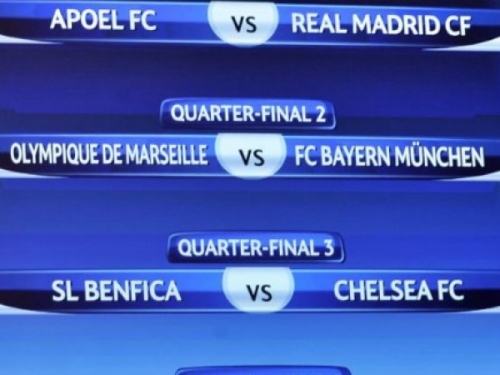 Barcelona izvukla Milan, a Real APOEL! Bayern protiv Francuza, Chelsea na Benficu
