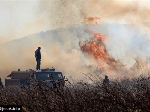 Vatrena nedjelja u HNŽ: Vatrogasci gasili 15 požara