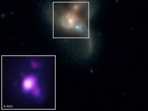 Tri velike crne rupe stvorit će novu galaksiju