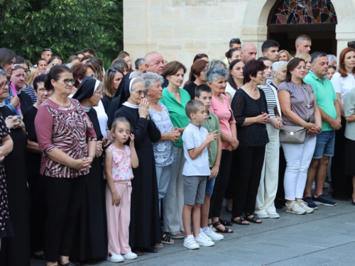 FOTO: Misa Uočnica na Šćitu - Velika Gospa 2023.