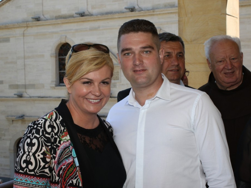 FOTO: Kolinda Grabar Kitarović u Rami