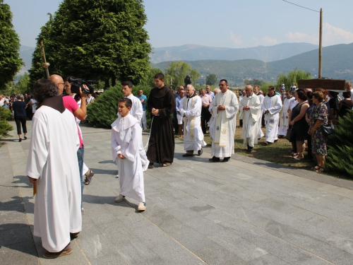 FOTO: Proslava Velike Gospe i Mlade mise fra Ivana Tučića u župi Rama-Šćit