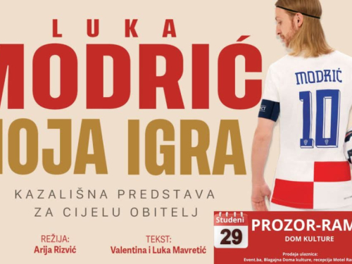 NAJAVA: Predstava ''Luka Modrić: Moja igra'' u Prozoru