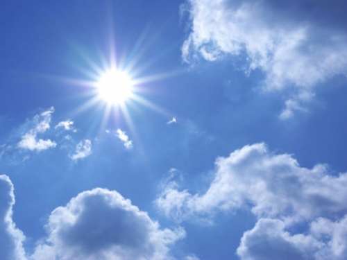 Sunčano s umjerenom naoblakom i temperaturom do 32 Celzijeva stupnja