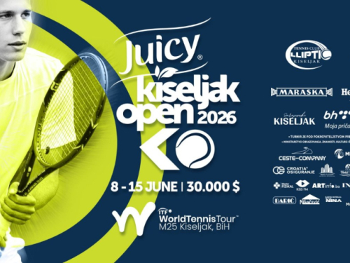 Kiseljak se užurbano sprema za 27. izdanje teniskog turnira ''Juicy Kiseljak open''