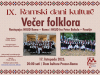 NAJAVA: Večer folklora u sklopu IX. Ramskih dana kulture