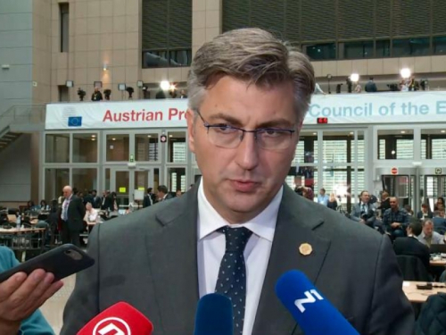 Plenković: Hrvatska neće odustati dok se ne riješi pitanje ravnopravnosti Hrvata u BiH