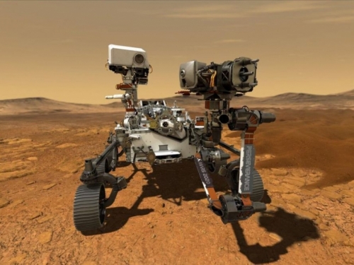Maleni robot je upravo sletio na Mars u krater Jezero!