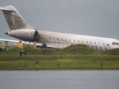 Avion sletio s piste, izbjegnuta strašna tragedija