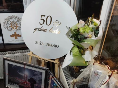 50 godina zajedničkog života Ruže i Franje Žilić