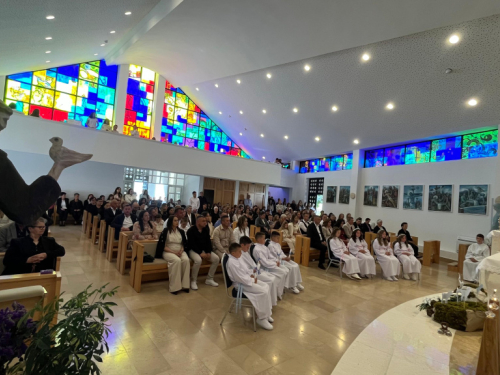 FOTO: Prva pričest u župi Rumboci