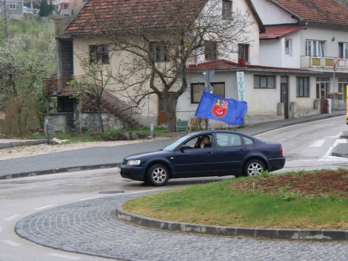 FOTO: Prosvjedna vožnja građana Prozora - Rame