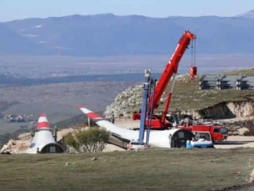 Vjetropark Ivovik, koji se gradi na području Tomislavgrada i Livna, s radom kreće iduće godine