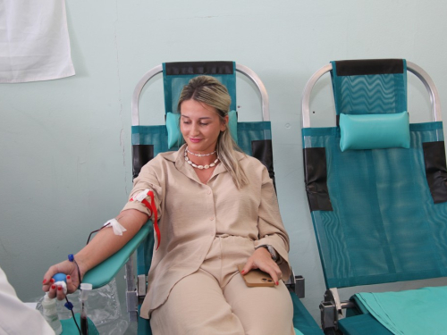 FOTO: Još jedna uspješna akcija darivanja krvi u Prozoru
