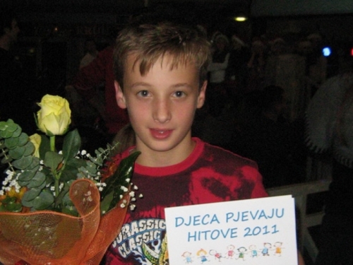 David Glibo III. mjesto na festivalu „Djeca pjevaju hitove“ u Livnu