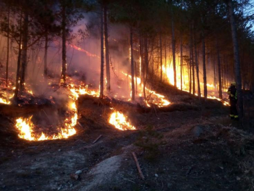 Na području HNŽ-a aktivna četiri požara