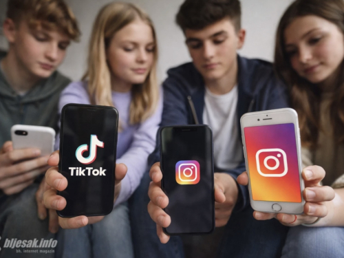 TikTok i Instagram oblikuju navike mladih u BiH