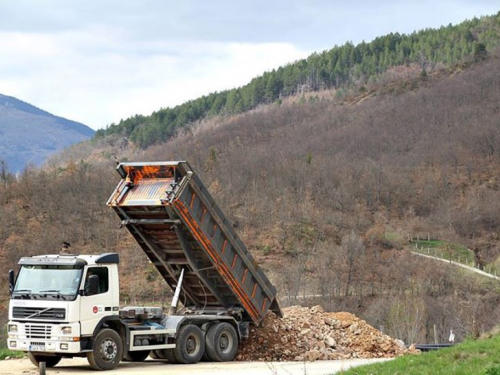 Rekonstrukcija puta na Mluši