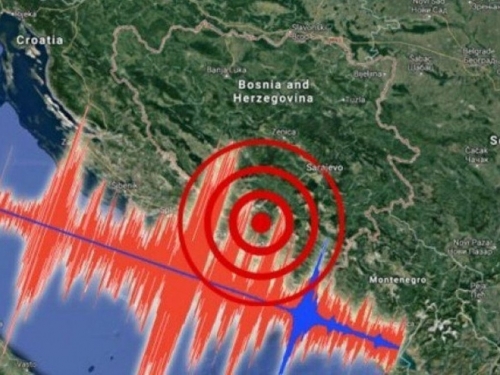 Potres jačine 4,8 zatresao Hercegovinu, osjetio se i u Rami