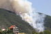 VIDEO: Veliki požar iznad Podbora: Vjetar otežava gašenje nepristupačnog terena