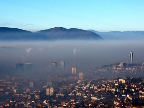 Sarajevo je danas glavni grad s najzagađenijim zrakom na svijetu