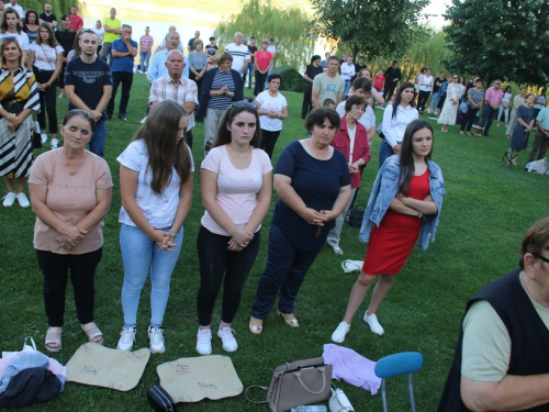 FOTO: Druga večer trodnevnice Maloj Gospi na Šćitu