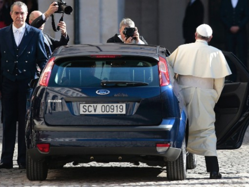 Papi je već godinama službeni automobil Ford Focus