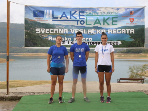 FOTO: Na Ramskom jezeru održana 8. veslačka regata