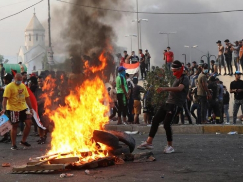 Antivladini prosvjedi u Iraku, poginulo šest osoba