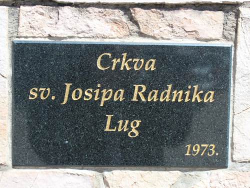 FOTO: Proslava sv. Josipa Radnika na Lugu
