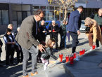 FOTO: Svi sveti - U Prozoru zapaljene svijeće za poginule i preminule branitelje