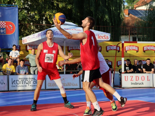 FOTO: Druga večer Streetball turnira u Prozoru