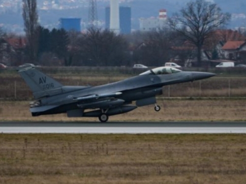 Dva američka F-16 stigla na Pleso: ‘Bit će potpora kolektivnoj obrani NATO-a u jugoistočnoj Europi‘