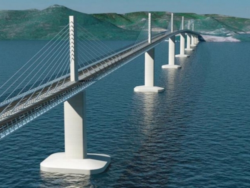 U ponedjeljak 30. srpnja počinje gradnja mosta Pelješac.