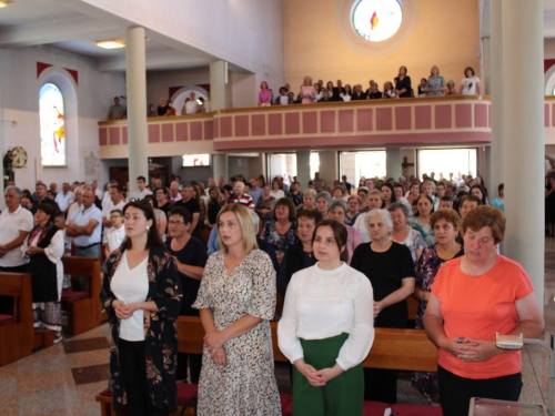 FOTO: Vanjska proslava patrona župe Prozor