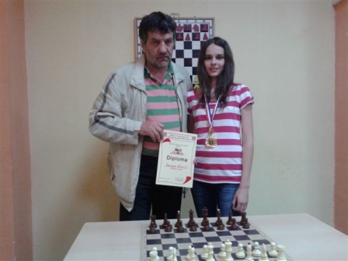 Sanja Marić pobjednica pojedinačnog prvenstva Škole šaha „Queen“ za 2013. godinu