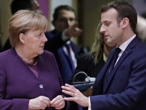Macron i Merkel sastaju se uoči EU samita