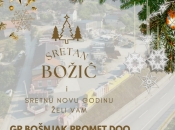 Božićna čestitka: GP Bošnjak promet d.o.o.