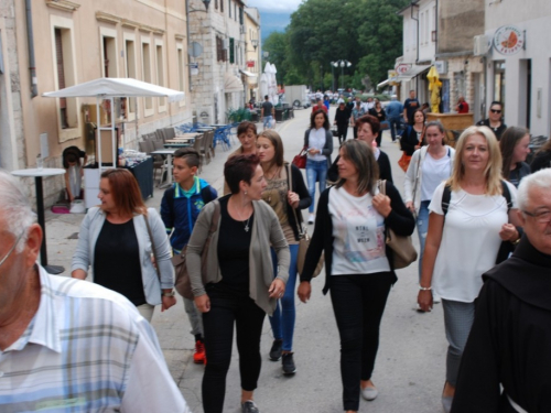 FOTO: Hodočašće Rame Majci od Milosti u Sinj