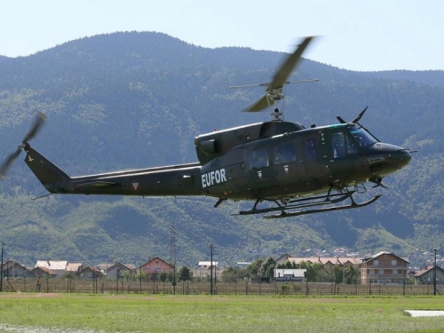 Helikopter EUFOR-a uključen u akciju spašavanja u Konjicu