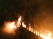 Zagreb: Vatra cijelu noć guta Vjesnik - "Šteta je totalna"