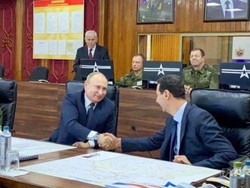Assad zahvalio Putinu za povratak mirnog života u Siriji