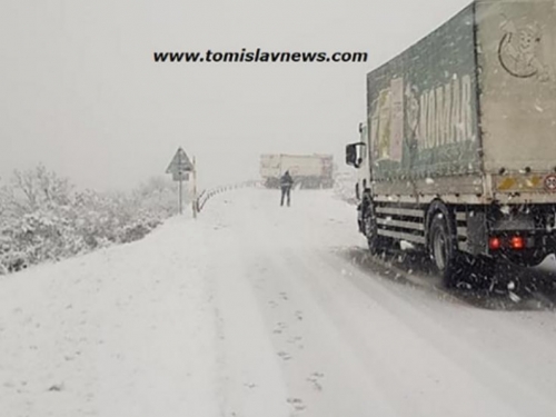 Tomislavgrad: Sa snijegom stigli i problemi