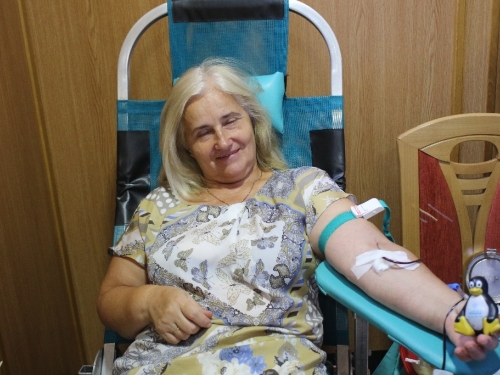FOTO: Akcija dobrovoljnog darivanja krvi