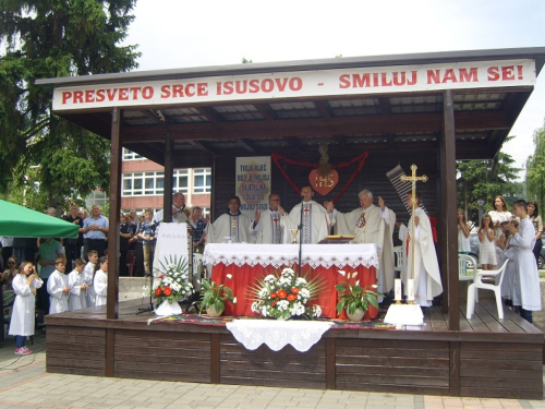 FOTO: Vanjska proslava patrona župe Prozor