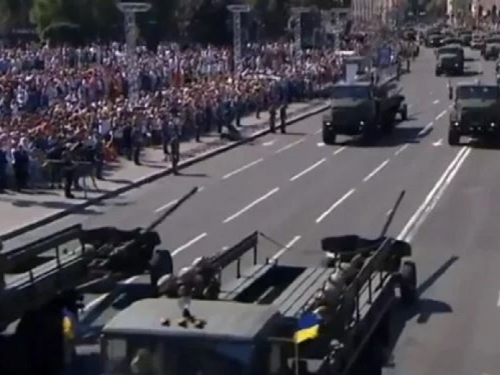 Ukrajina proslavila neovisnost vojnom paradom