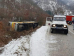 Više mrtvih i ozlijeđenih u prevrtanju autobusa između Nevesinja i Gacka